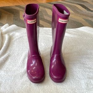 Hunter Rain boots Girl Size US 4 UK 2 EU 34